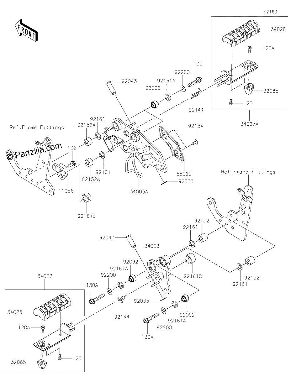 Diagrama de FOOTRESTS