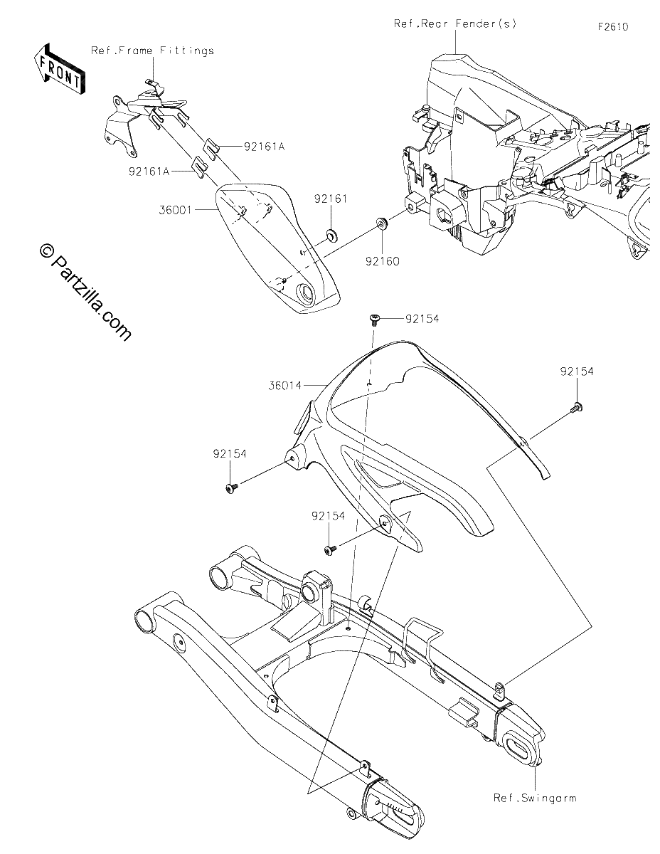 Diagrama de SIDE COVERS CHAIN COVER