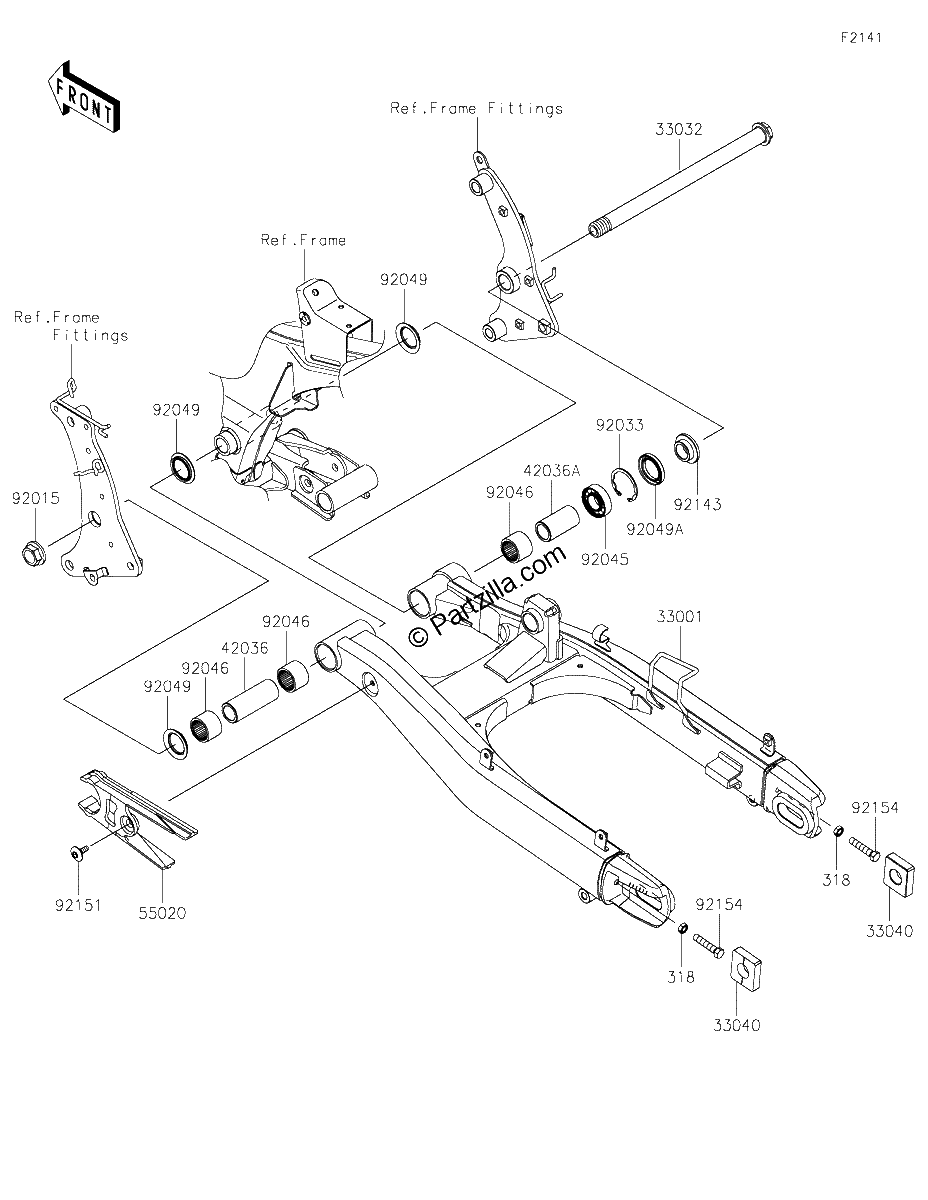 Diagrama de SWINGARM