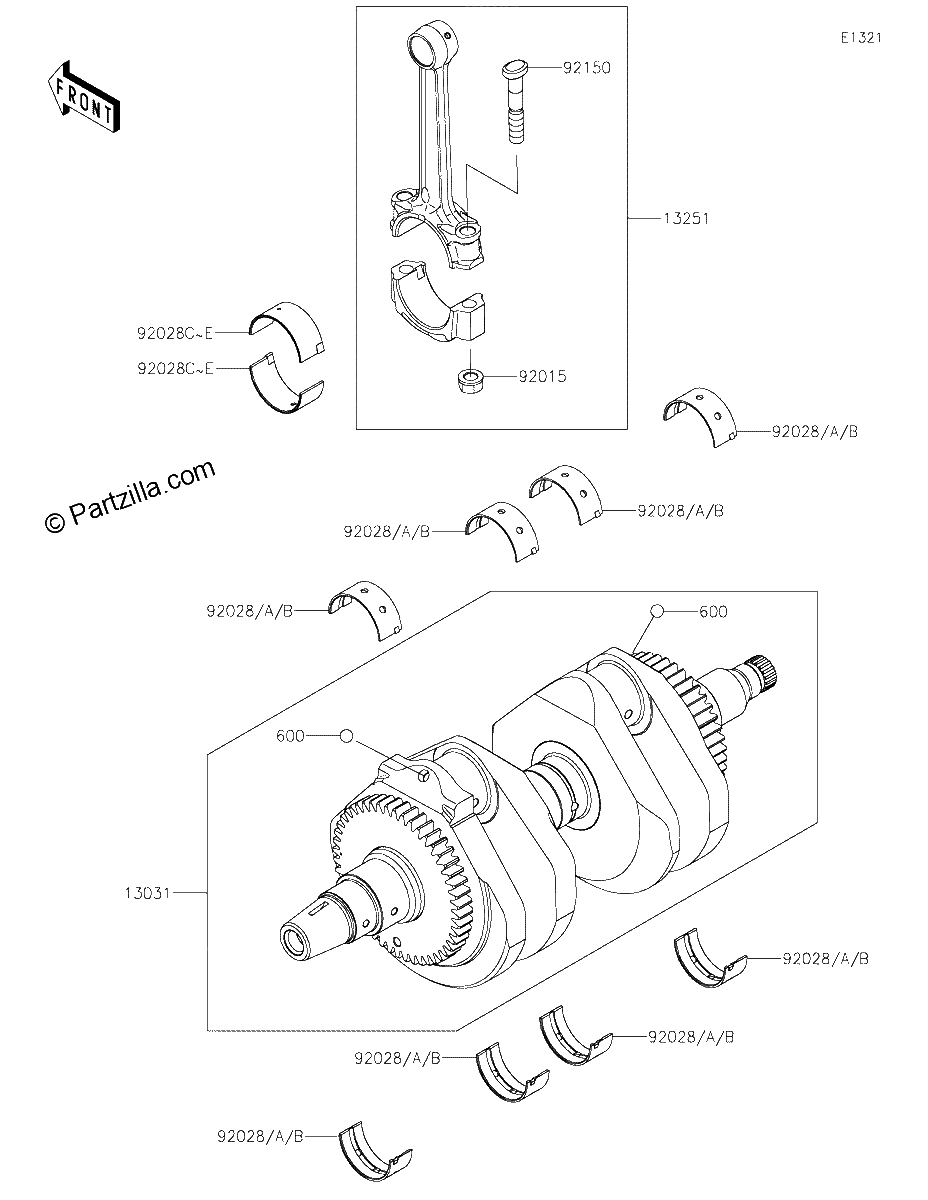Diagrama de CRANKSHAFT