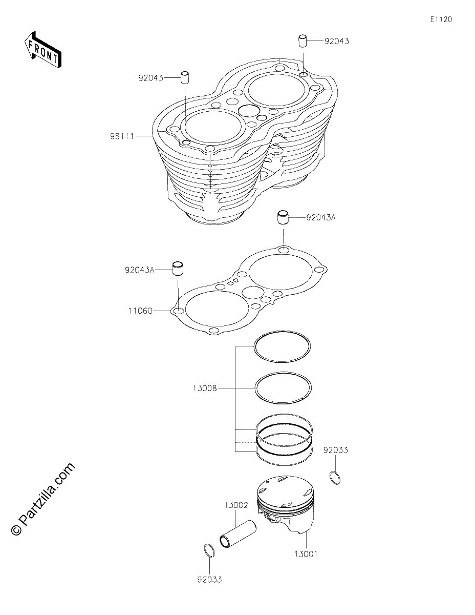 Diagrama de CYLINDER PISTON S