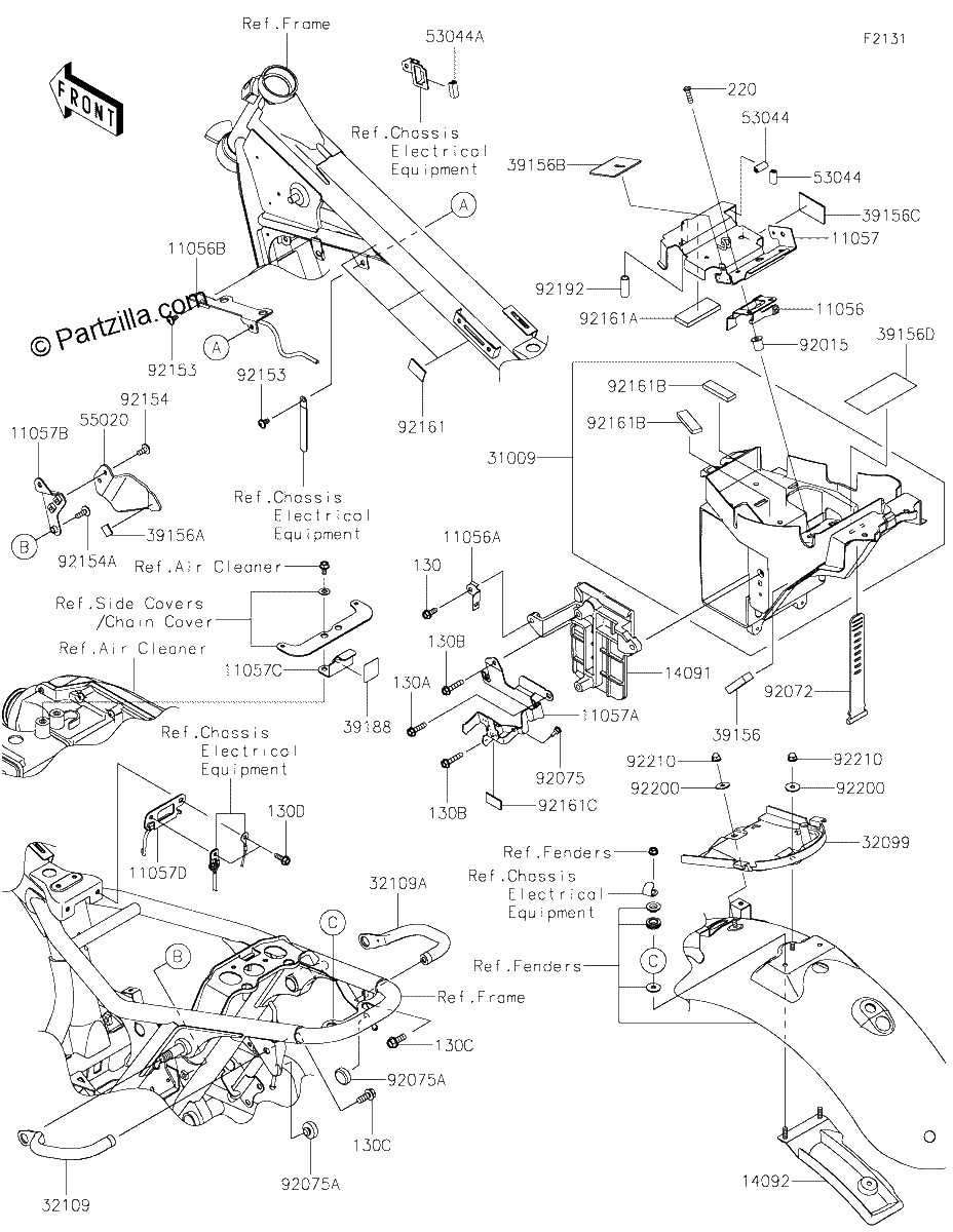 Diagrama de FRAME FITTINGS