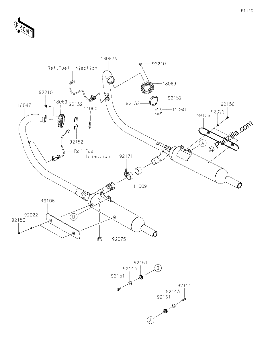 Diagrama de MUFFLER S
