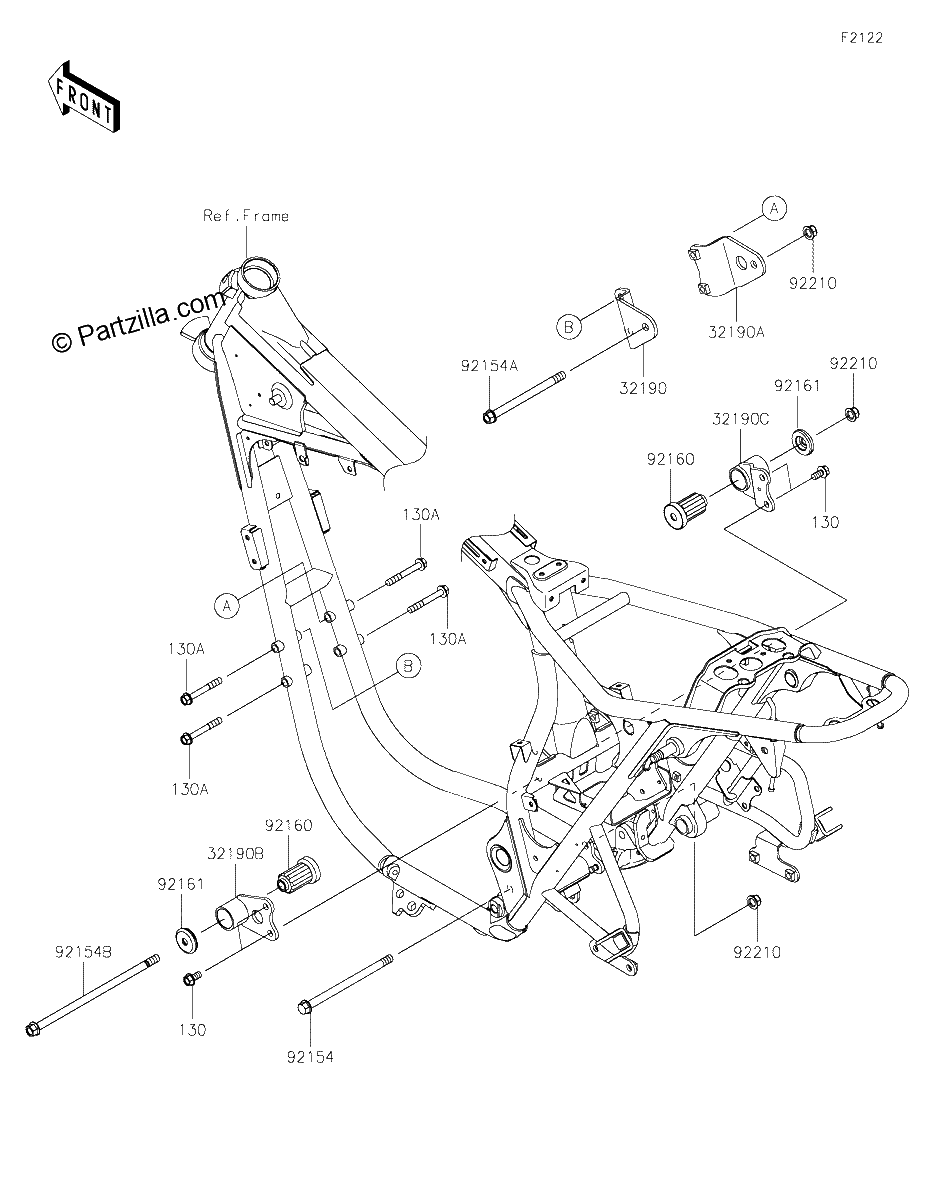 Diagrama de ENGINE MOUNT