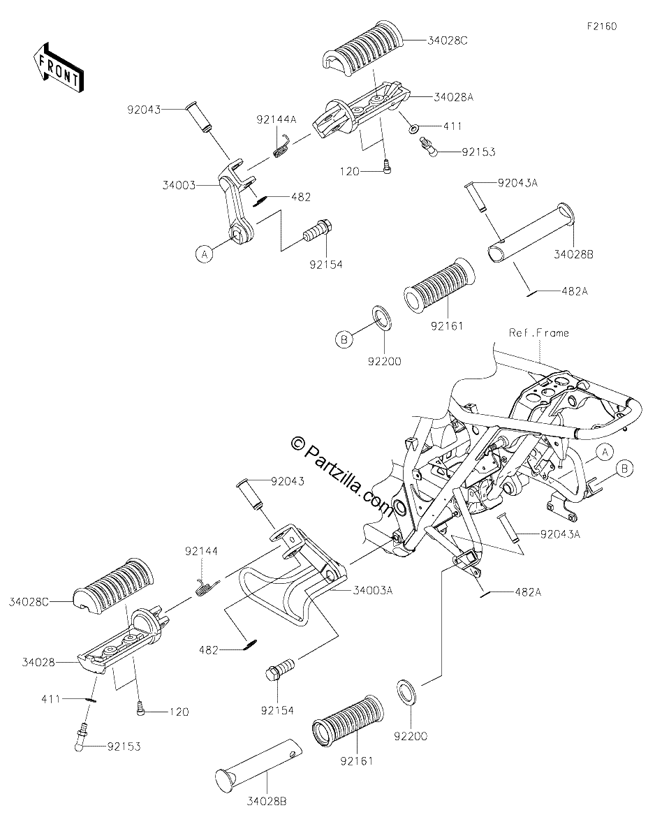 Diagrama de FOOTRESTS