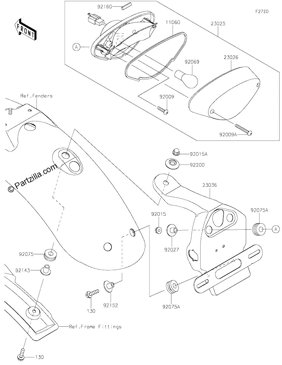 Diagrama de TAILLIGHT S