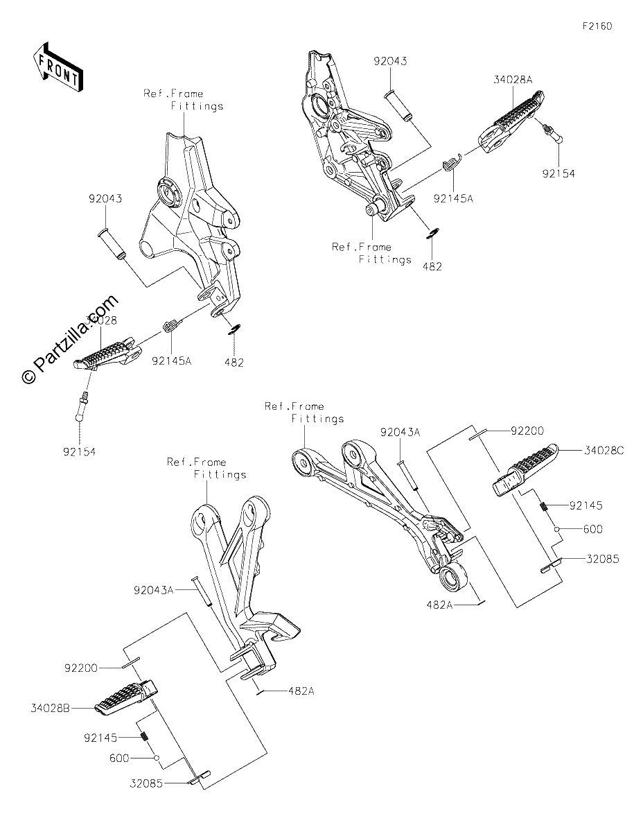 Diagrama de FOOTRESTS