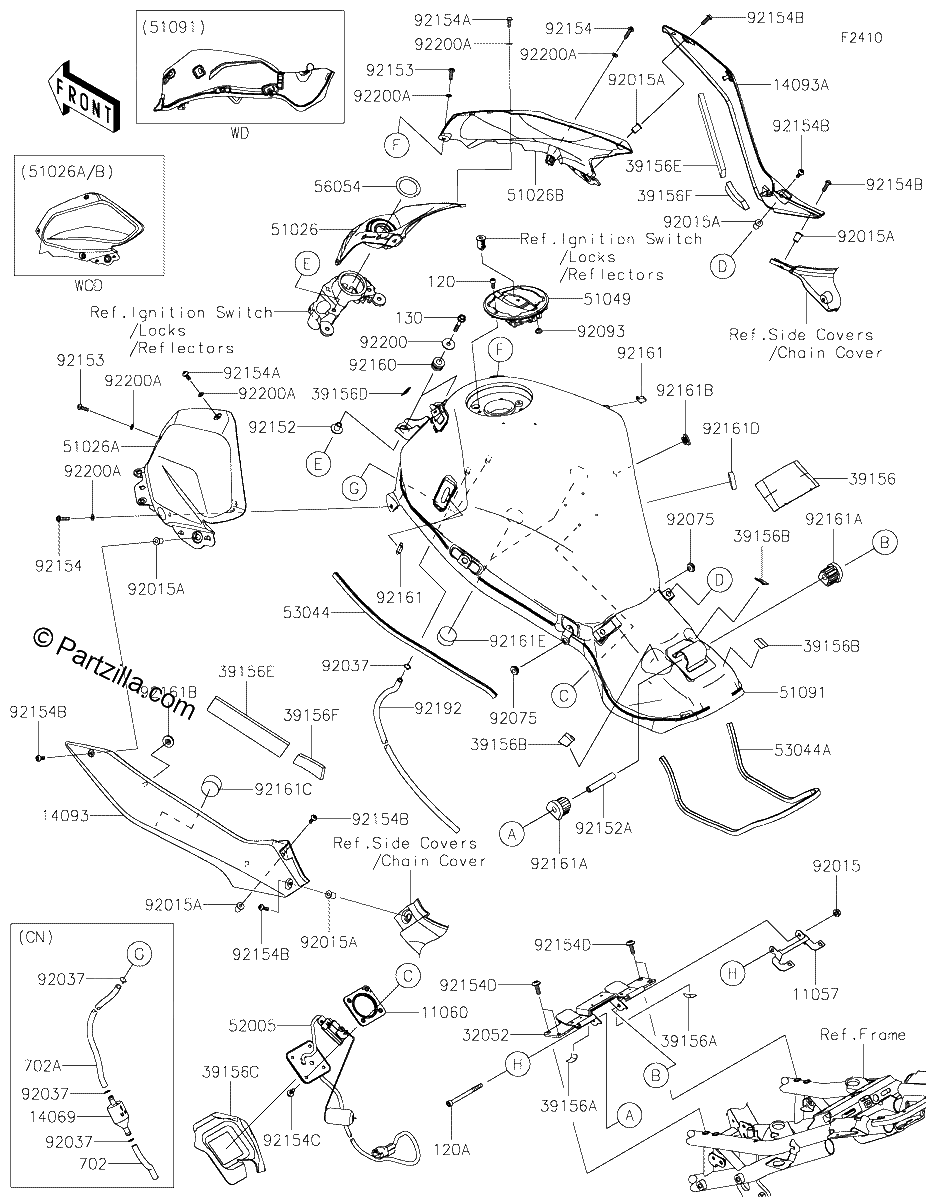 Diagrama de FUEL TANK