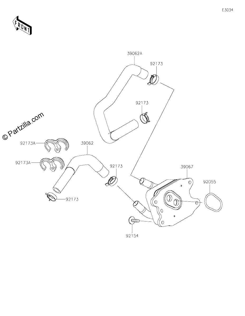 Diagrama de OIL COOLER