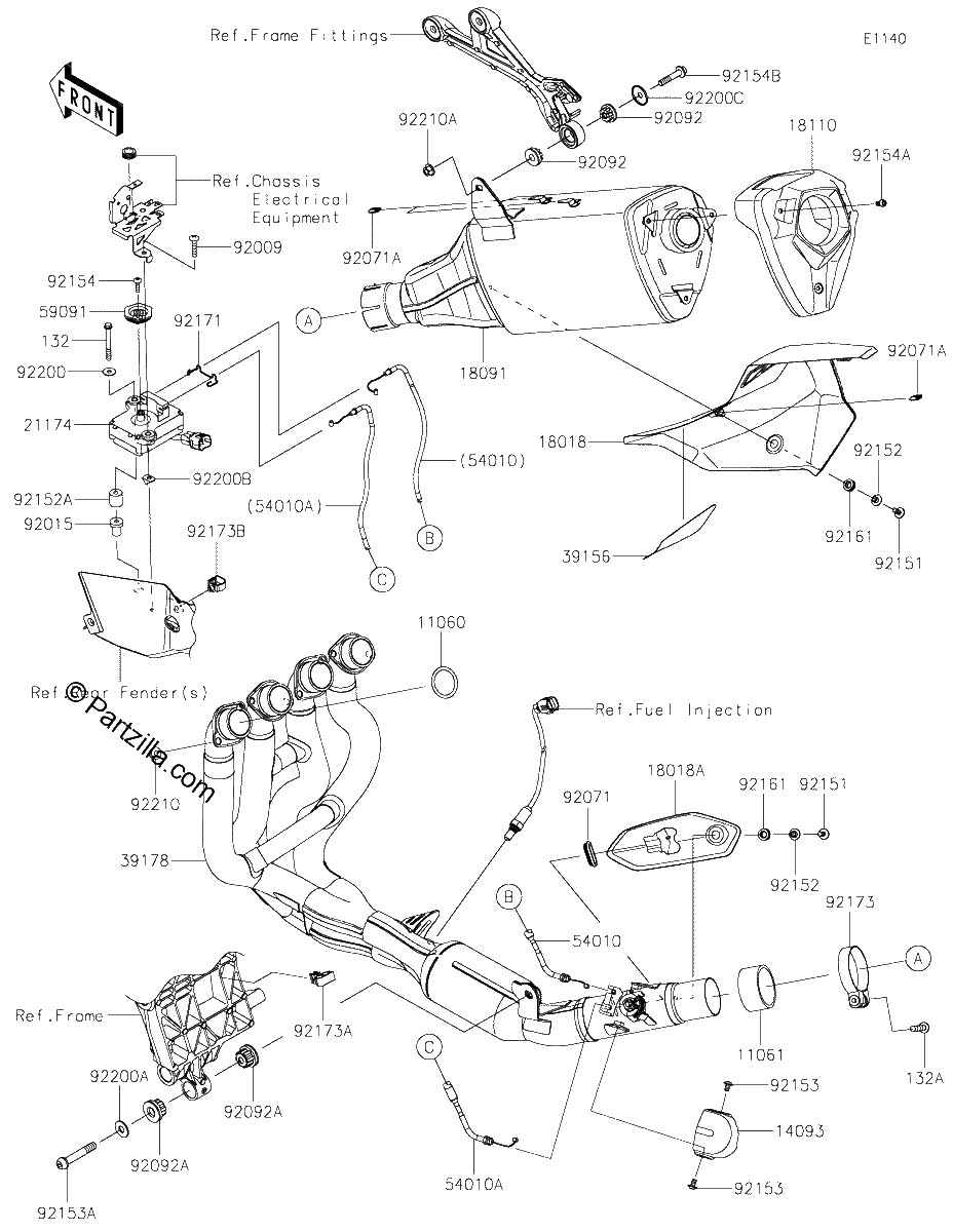Diagrama de MUFFLER S
