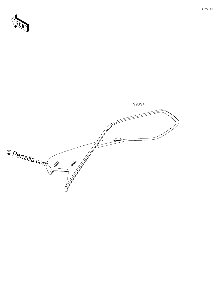 Diagrama de ACCESSORY METER COVER