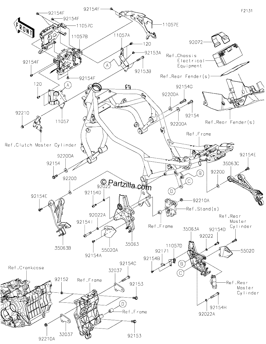 Diagrama de FRAME FITTINGS