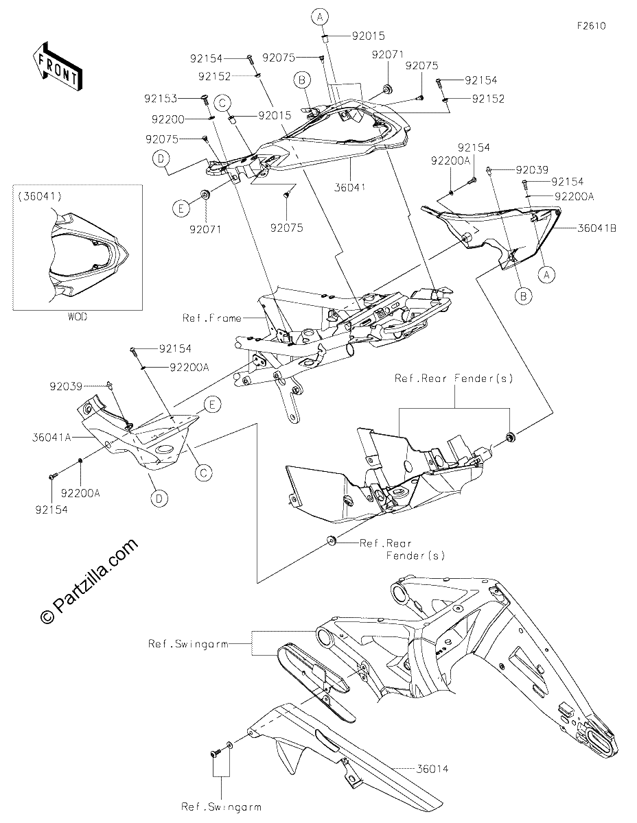 Diagrama de SIDE COVERS CHAIN COVER