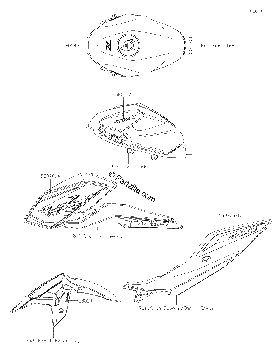 Diagrama de DECALS RED CA US