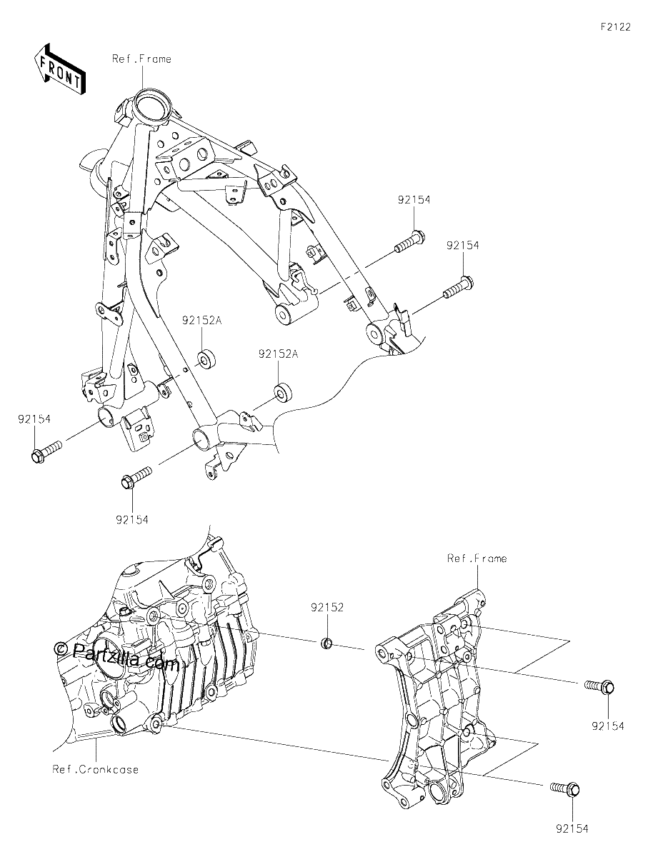 Diagrama de ENGINE MOUNT