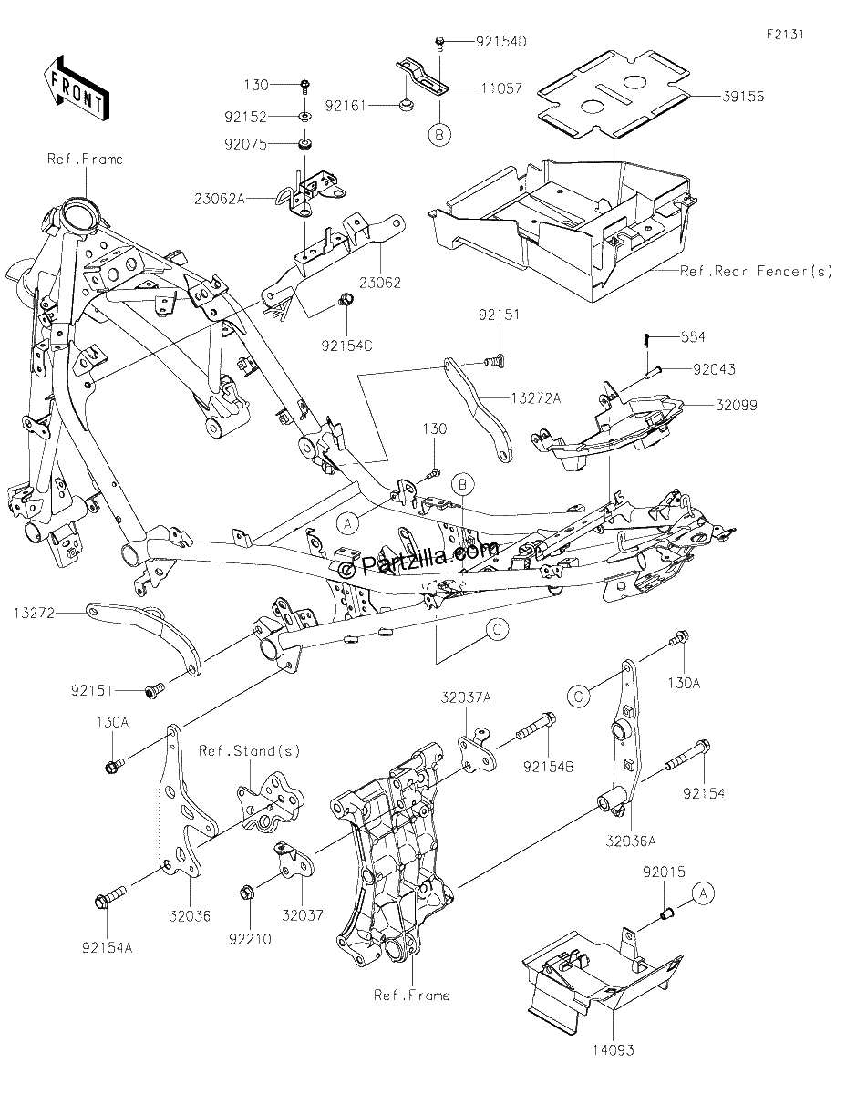 Diagrama de FRAME FITTINGS