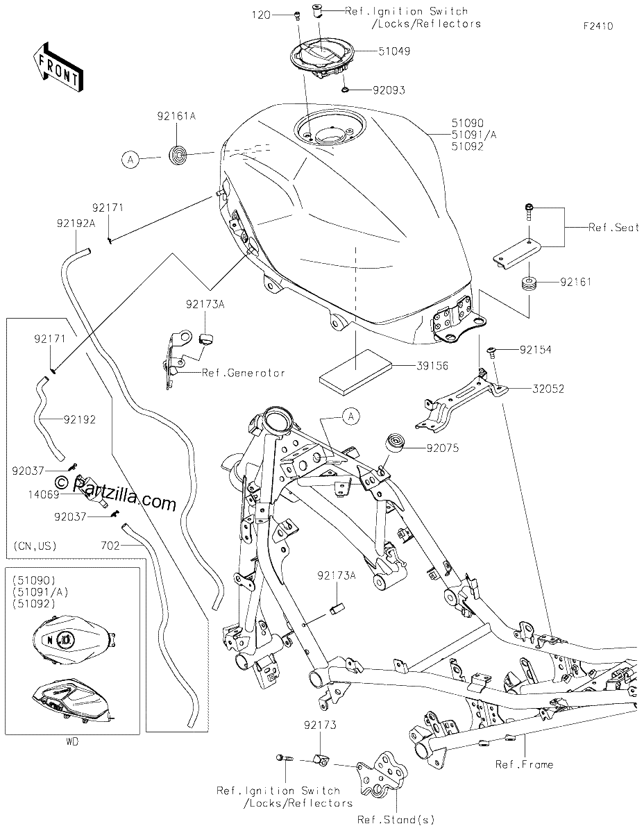 Diagrama de FUEL TANK