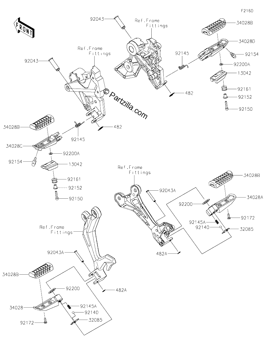 Diagrama de FOOTRESTS