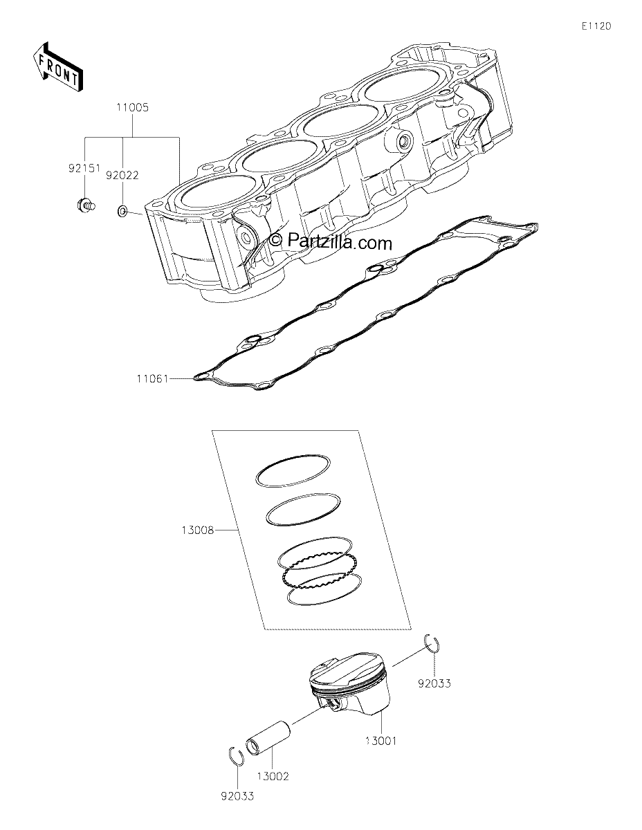 Diagrama de CYLINDER PISTON S