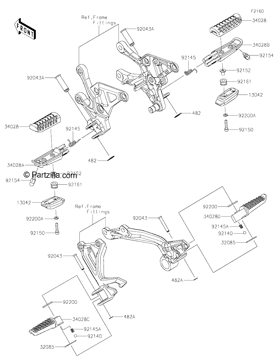Diagrama de FOOTRESTS