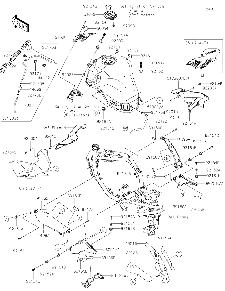 Diagrama de FUEL TANK