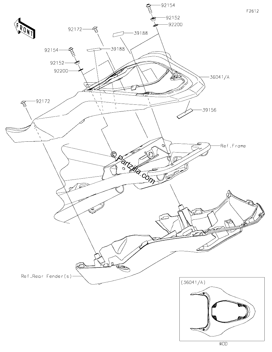 Diagrama de SEAT COVER