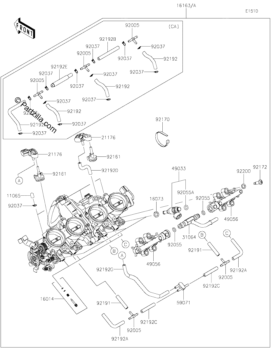 Diagrama de THROTTLE
