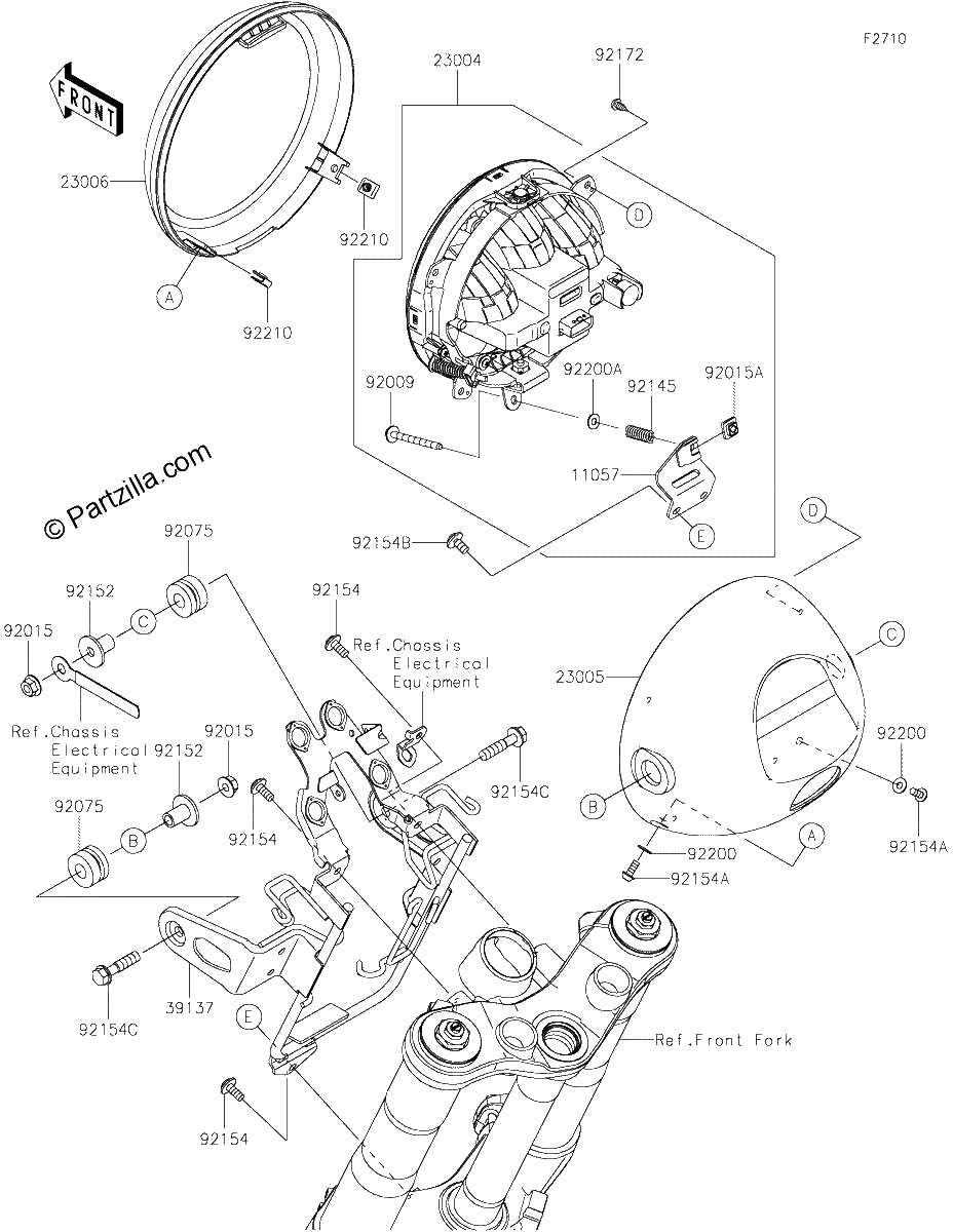 Diagrama de HEADLIGHT S