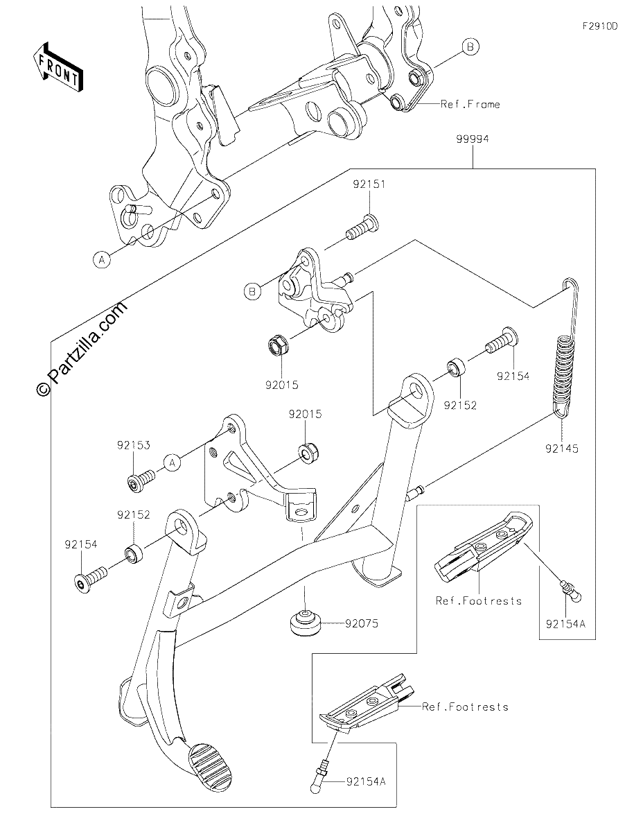 Diagrama de ACCESSORY CENTER STAND