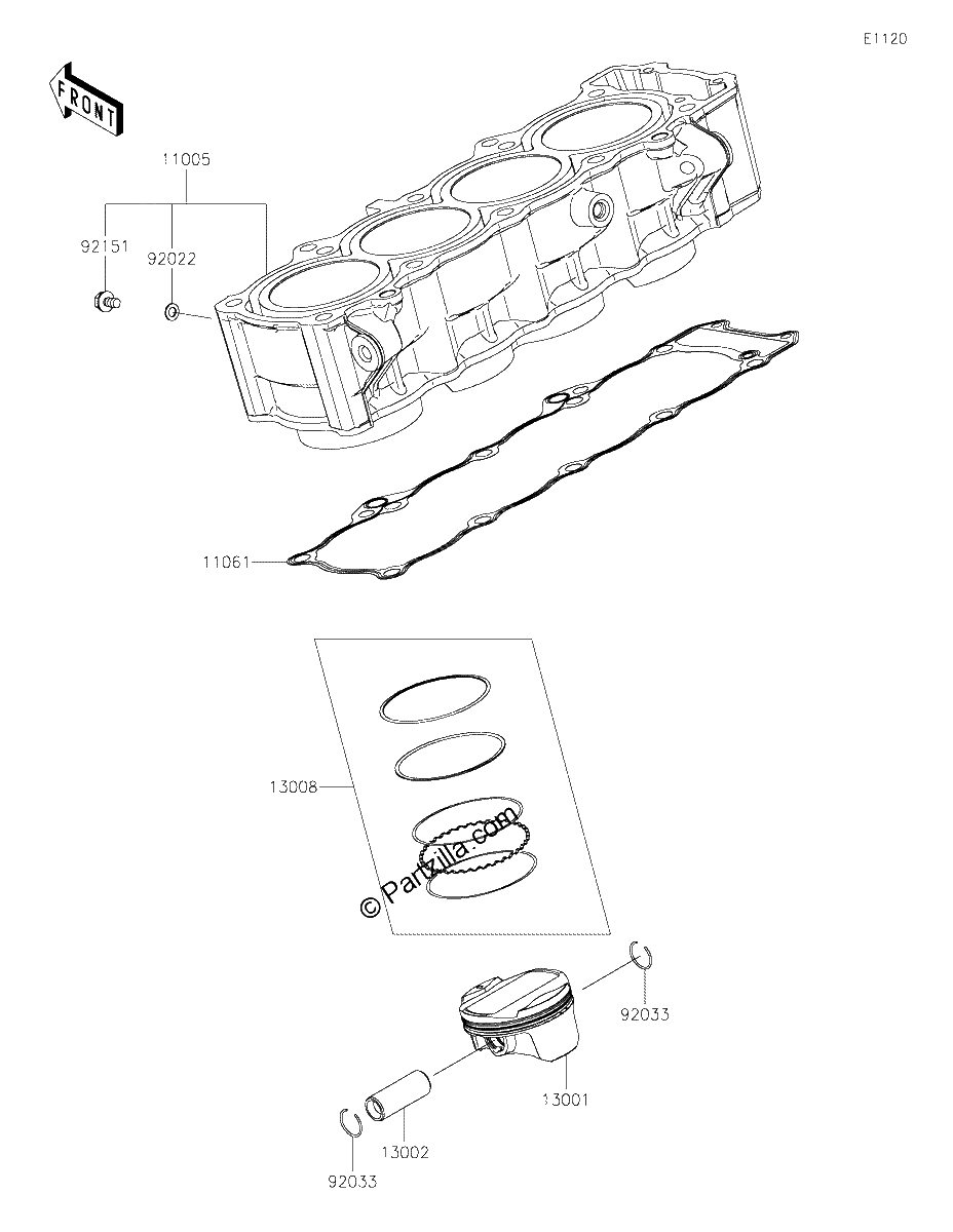 Diagrama de CYLINDER PISTON S