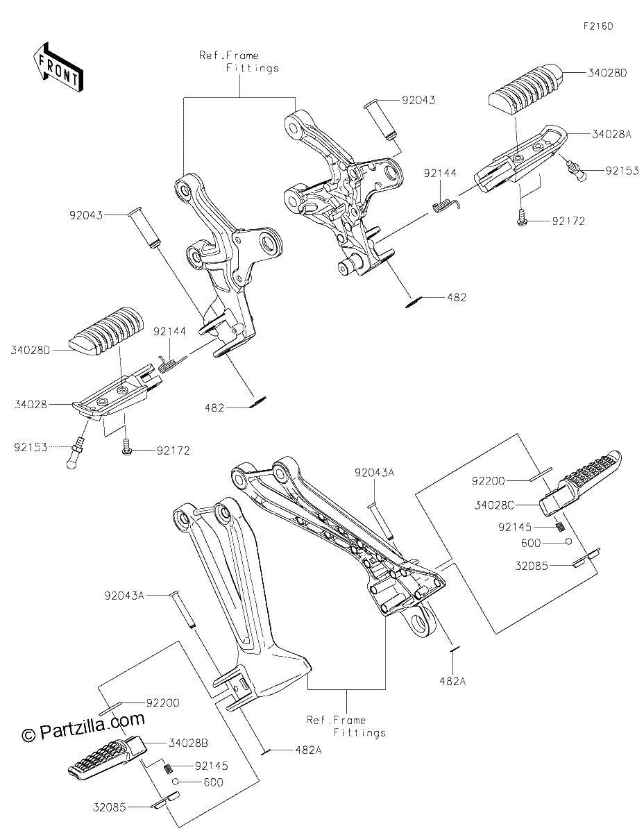 Diagrama de FOOTRESTS