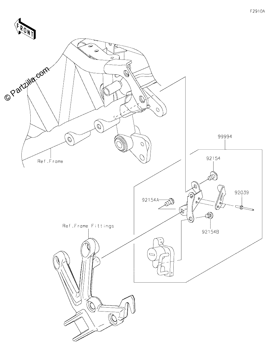 Diagrama de ACCESSORY HELMET LOCK