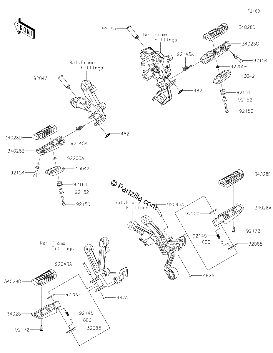 Diagrama de FOOTRESTS