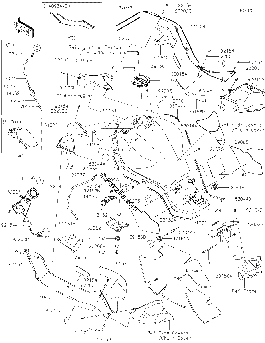 Diagrama de FUEL TANK