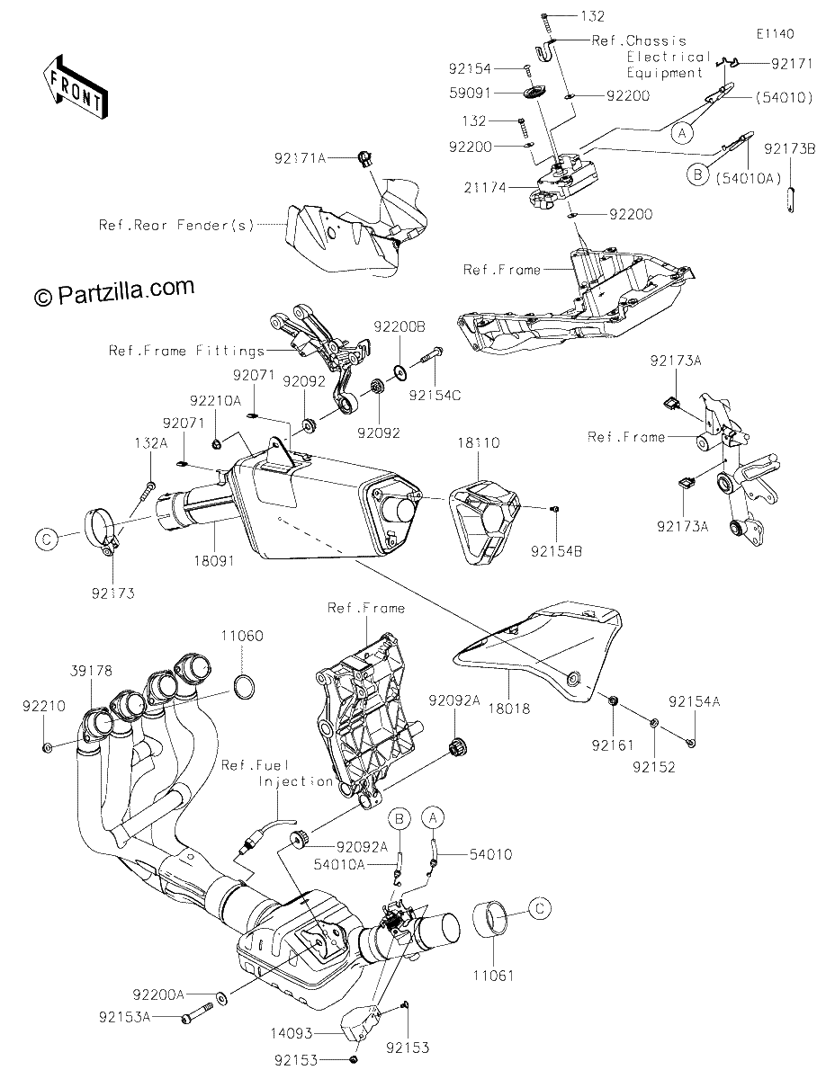 Diagrama de MUFFLER S