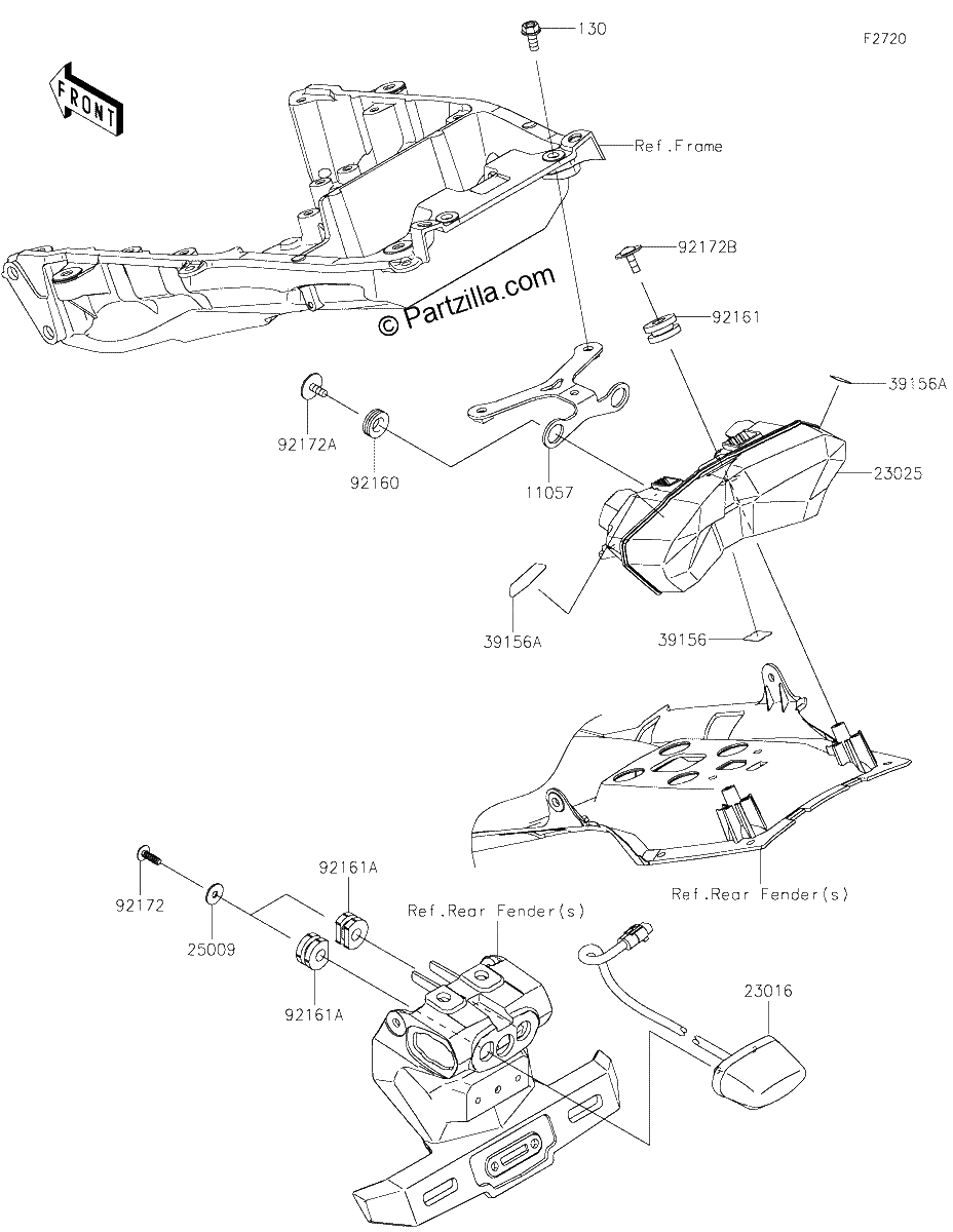 Diagrama de TAILLIGHT S