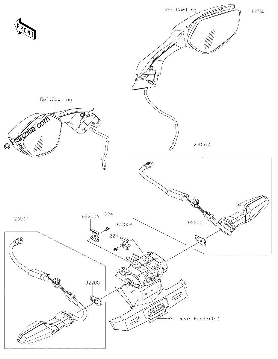 Diagrama de TURN SIGNALS