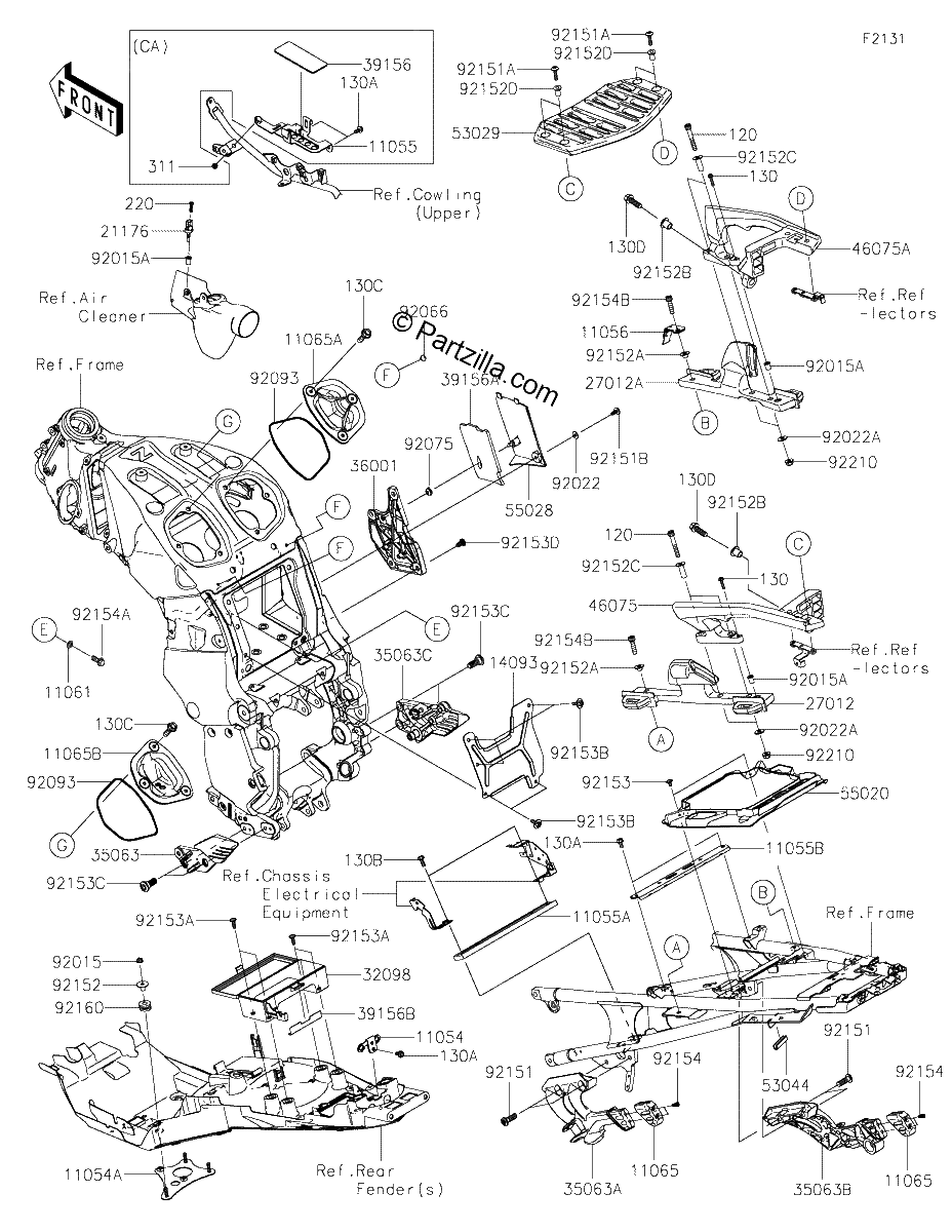 Diagrama de FRAME FITTINGS
