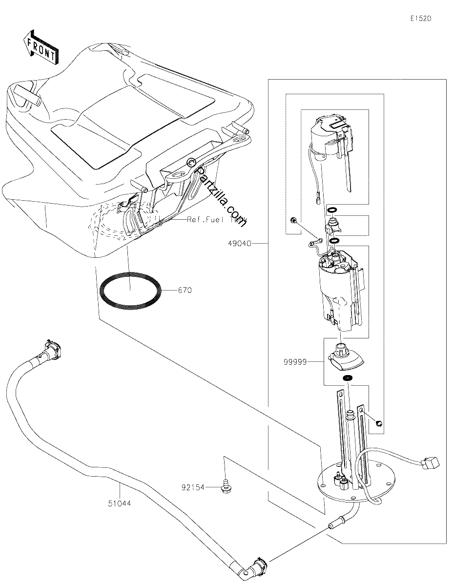 Diagrama de FUEL PUMP