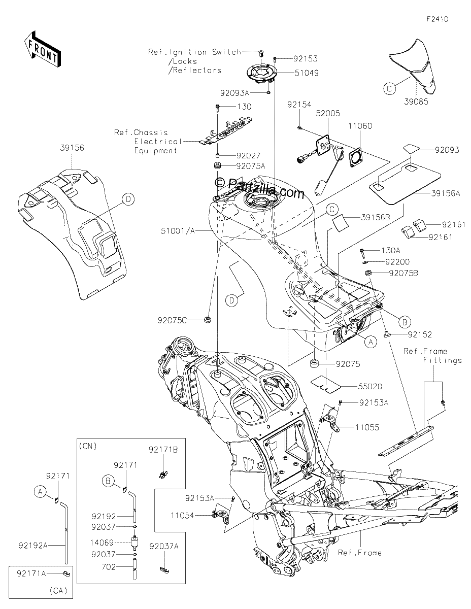 Diagrama de FUEL TANK
