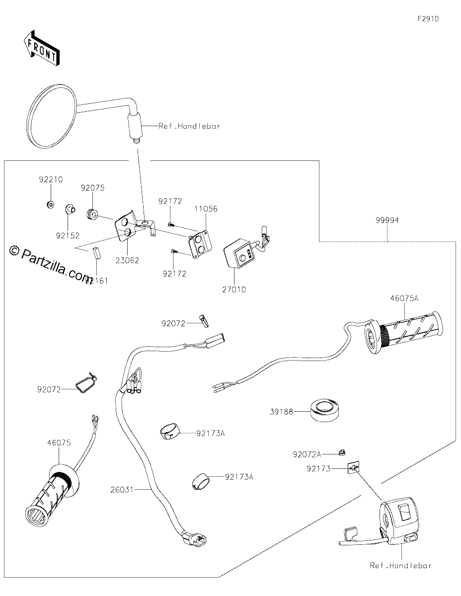 Diagrama de ACCESSORY GRIP HEATER