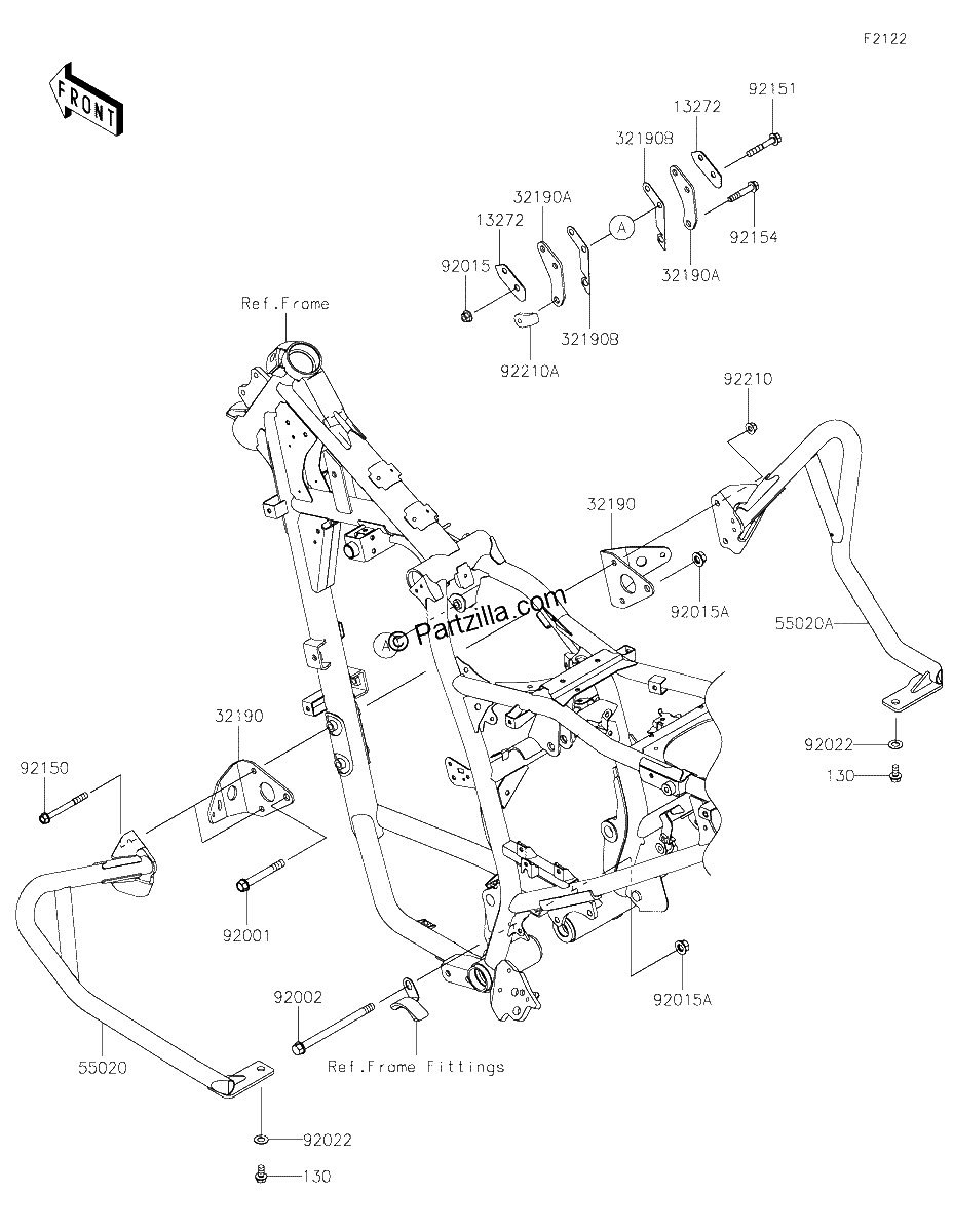 Diagrama de ENGINE MOUNT