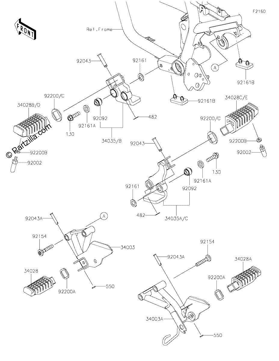 Diagrama de FOOTRESTS