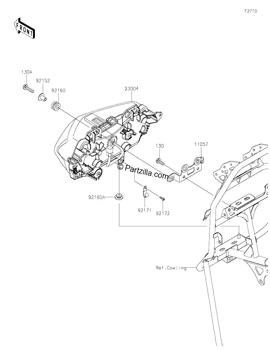Diagrama de HEADLIGHT S