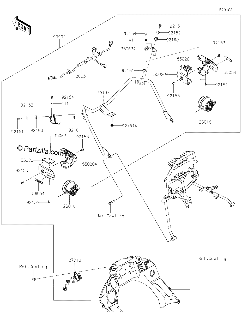 Diagrama de ACCESSORY FOG LAMP