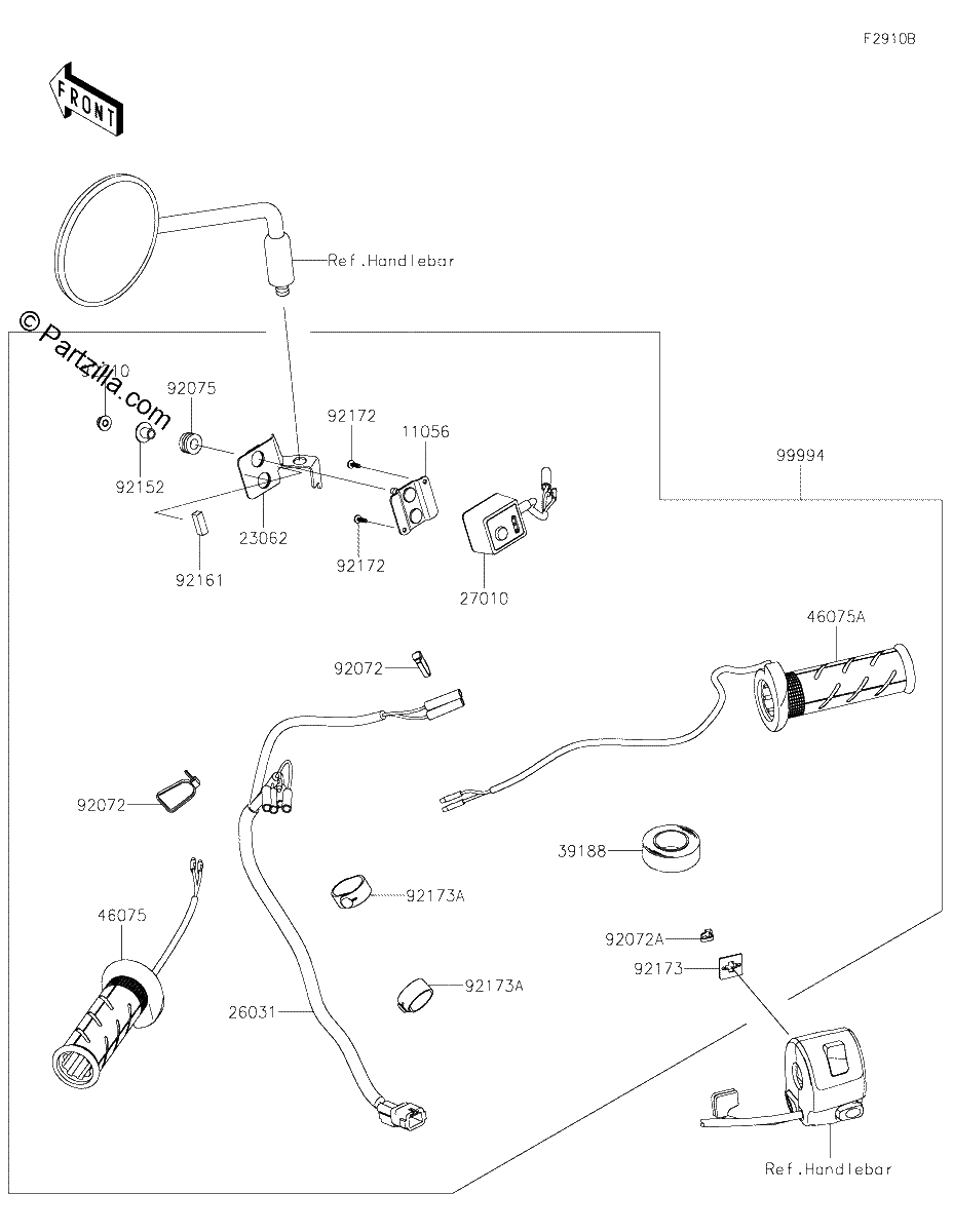 Diagrama de ACCESSORY GRIP HEATER