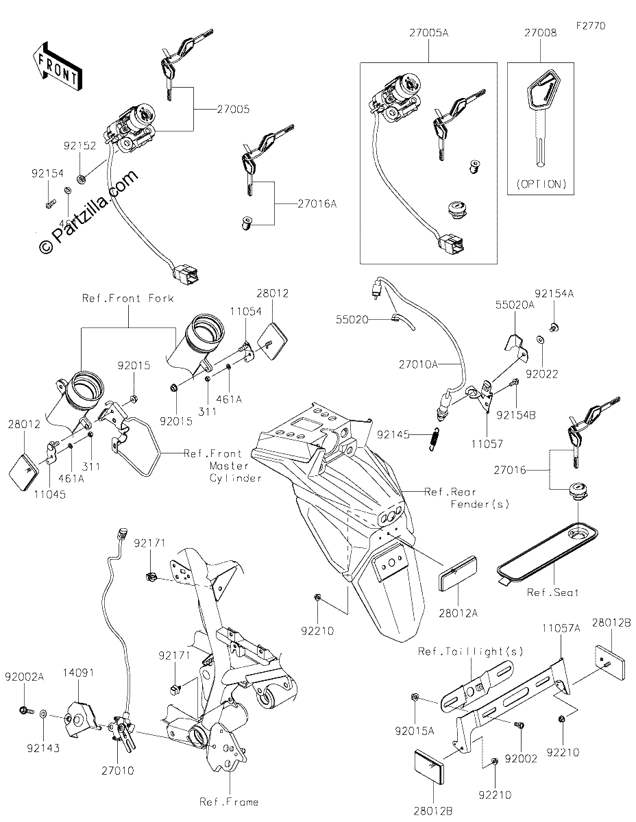 Diagrama de IGNITION SWITCH