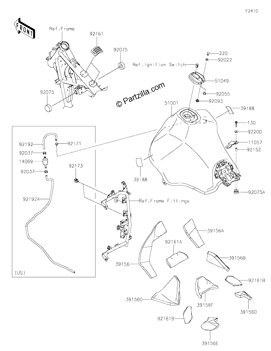 Diagrama de FUEL TANK