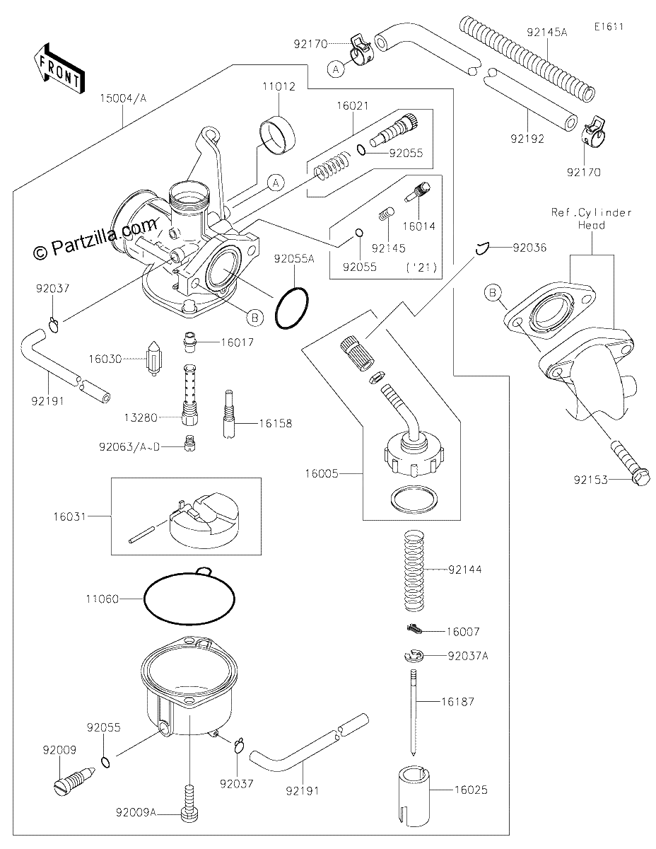 Diagrama de CARBURETOR