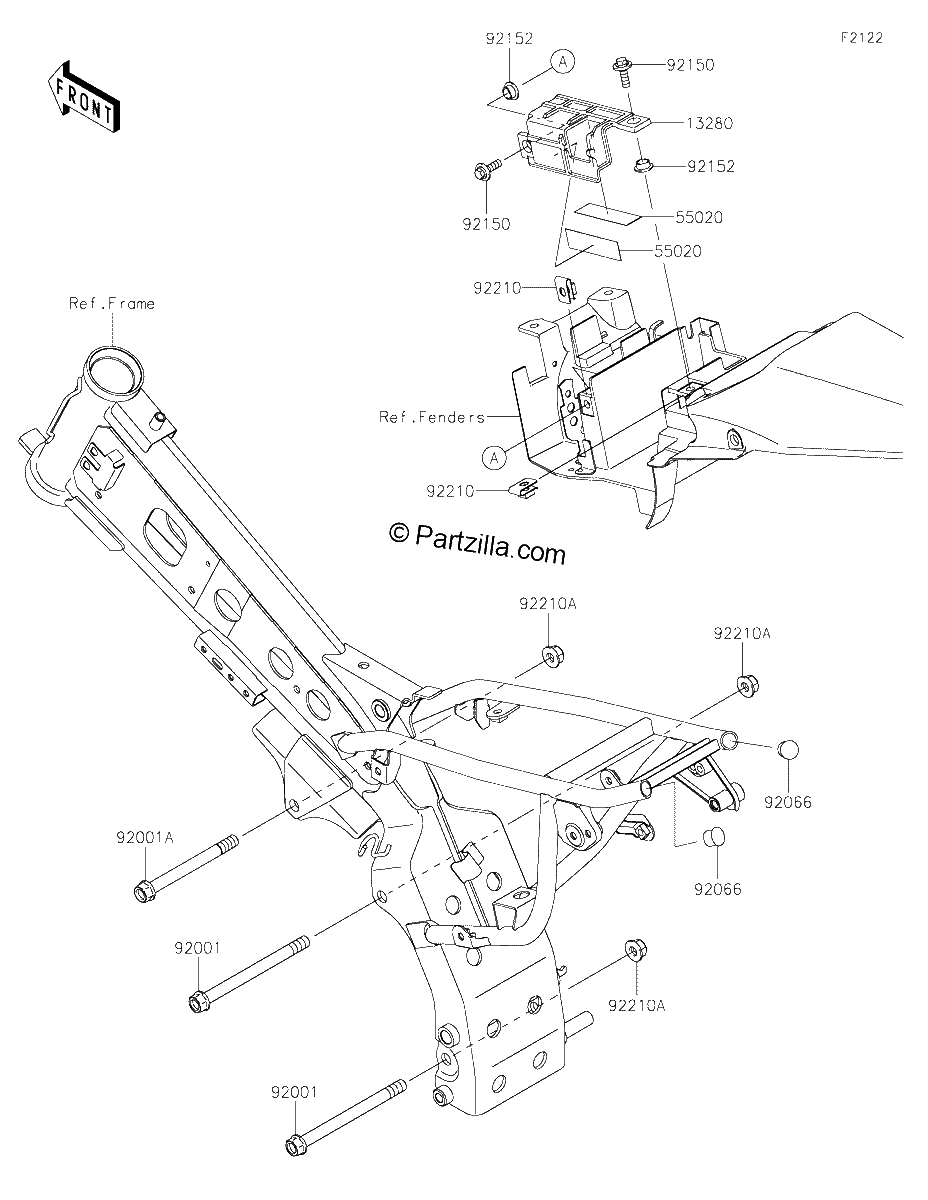 Diagrama de ENGINE MOUNT